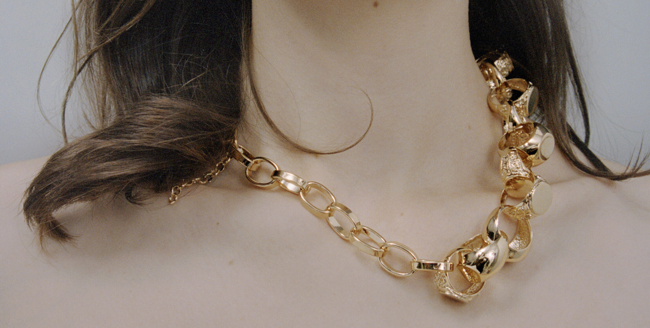 COLLANA A CATENA CHEVALIER ORO - immagine 3