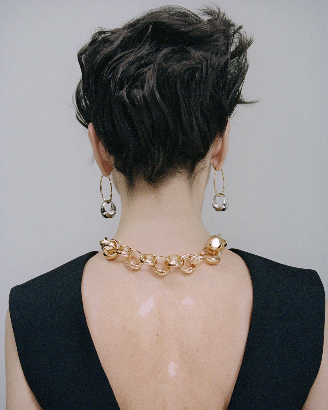 COLLANA A CATENA CHEVALIER ORO - immagine 5