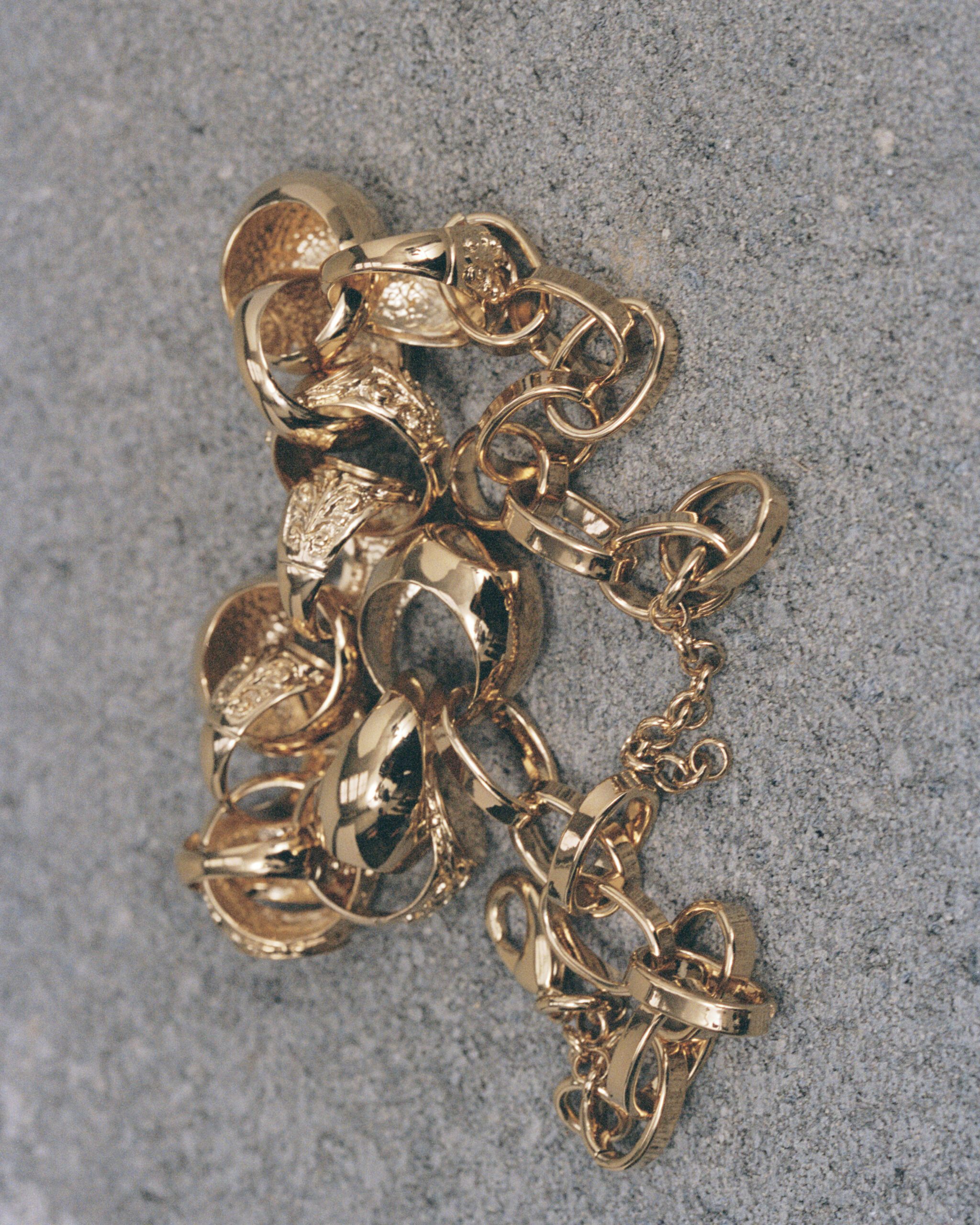 COLLANA A CATENA CHEVALIER ORO - immagine 6