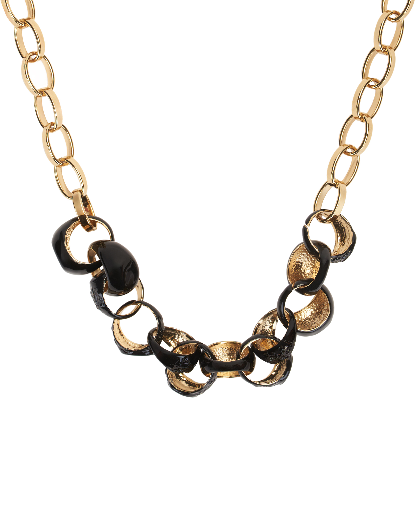 ENAMELLED CHEVALIER CHAIN NECKLACE