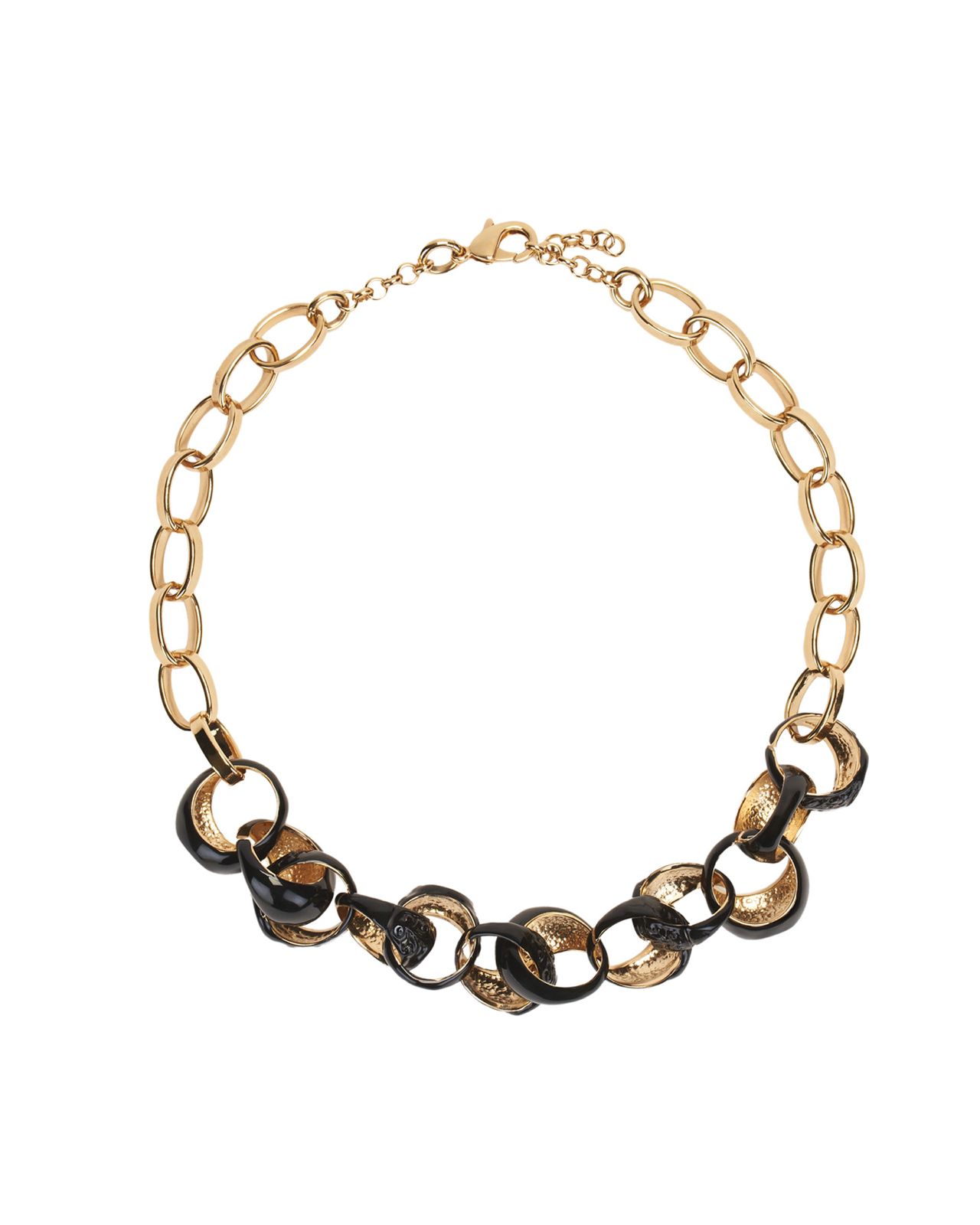 ENAMELLED CHEVALIER CHAIN NECKLACE