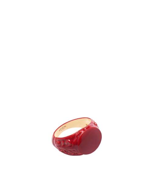 ANELLO CHEVALIER SMALTATO FIORITO