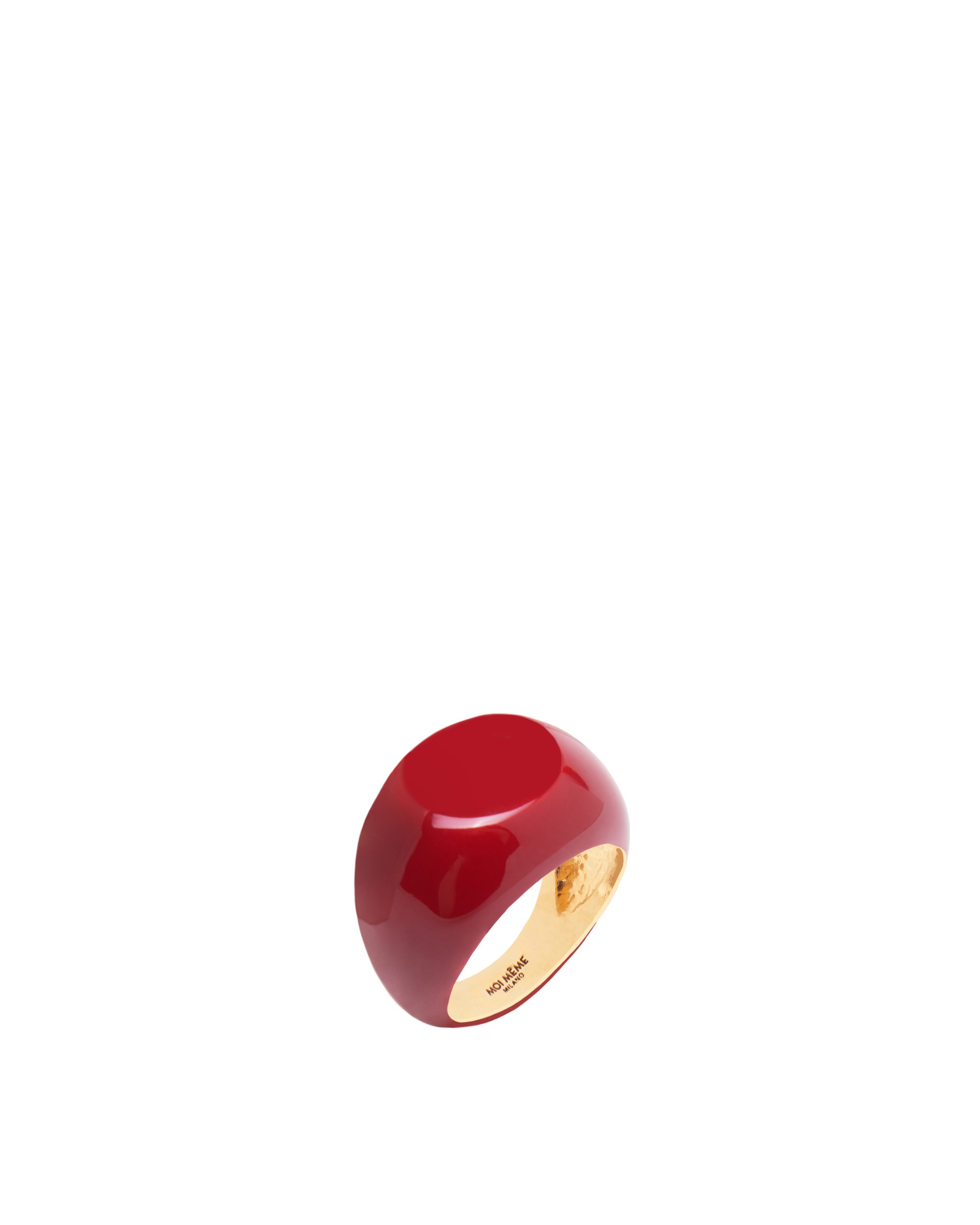 ENAMELLED CHEVALIER RING - Image 2