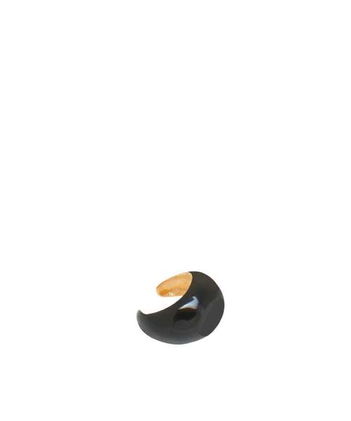 ENAMELLED CHEVALIER EAR CUFF SMALL