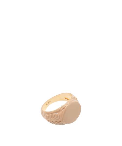 ANELLO CHEVALIER SMALTATO FIORITO