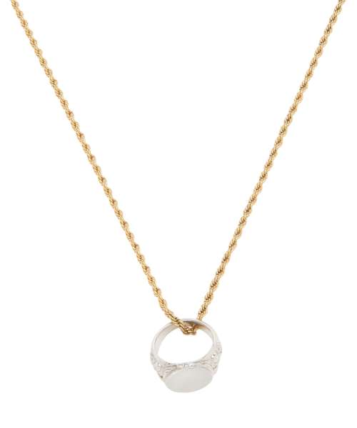 COLLANA MELODIE CON ANELLO CHEVALIER FIORITO CHARM
