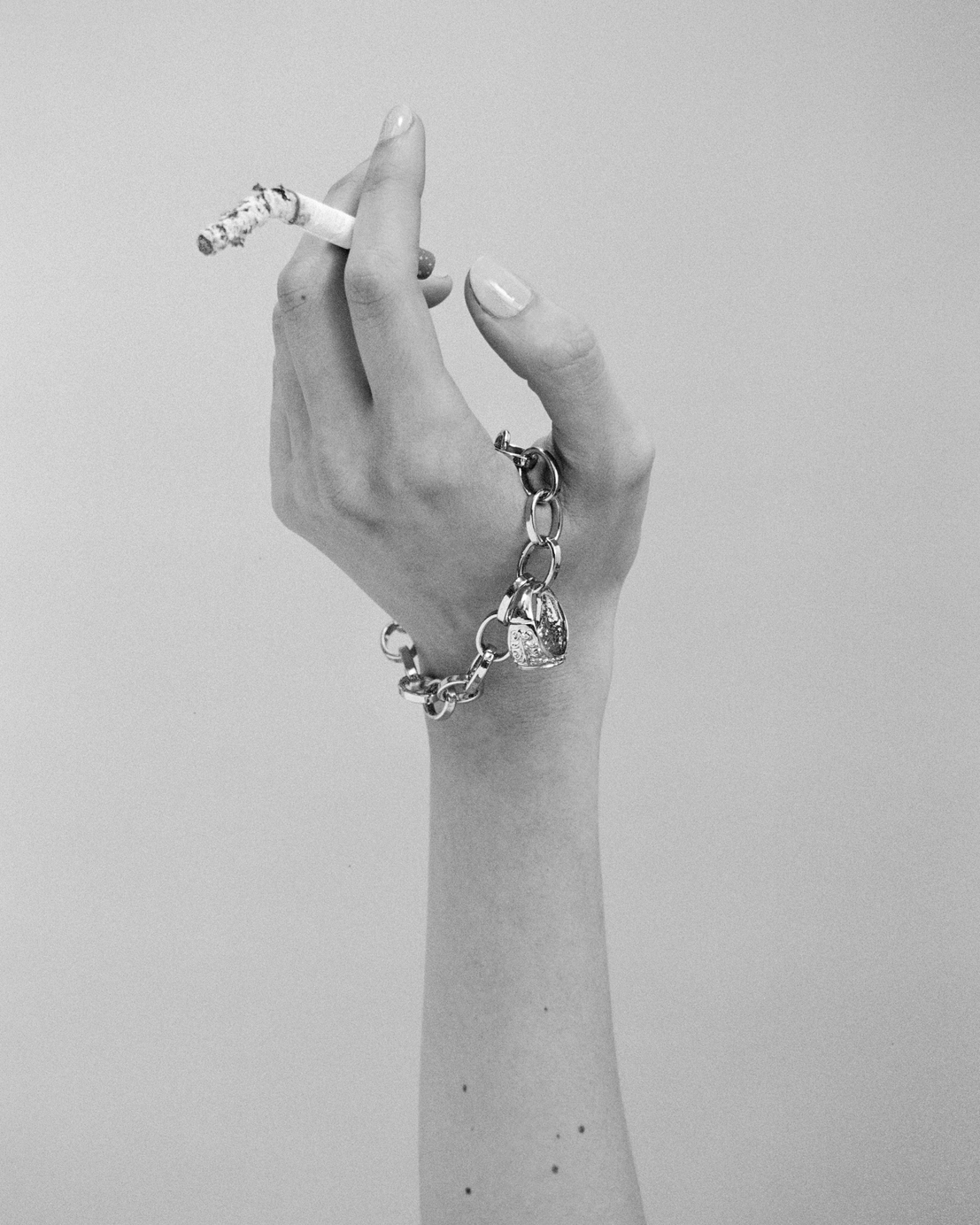 Bracciale a Catena con Anello Pendente Chevalier - immagine 2