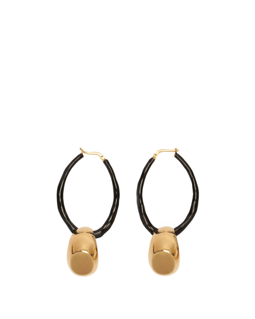 Orecchini Ovali Smaltati